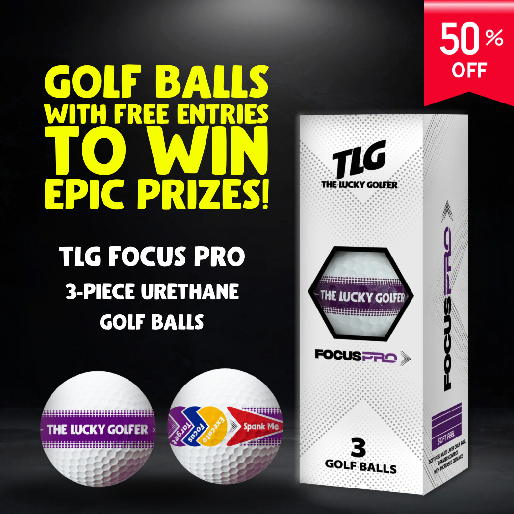 TLG Golf Balls + FREE Entries To WIN!